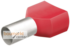 KNIPEX 97 99 372 Twin-Aderendh�lsen mit Kunststoffkragen je 200 St�ck