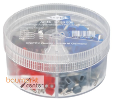 KNIPEX 97 99 908 Sortimentsboxen mit 200 Twin-Aderendhülsen 4-teilig KNIPEX 97 99 908 Sortimentsboxen mit 200 Twin-Aderendhülsen 4-teilig