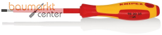 KNIPEX 98 20 35 Schraubendreher für Schlitzschrauben isolierender Mehrkomponenten-Griff, VDE-geprüft brüniert 202 mm KNIPEX 98 20 35 Schraubendreher für Schlitzschrauben isolierender Mehrkomponenten-Griff, VDE-geprüft brüniert 202 mm