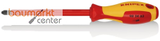 KNIPEX 98 24 03 Schraubendreher f�r Kreuzschlitzschrauben Phillips� isolierender Mehrkomponenten-Griff, VDE-gepr�ft br�niert 270 mm