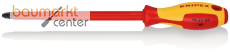 KNIPEX 98 25 04 Schraubendreher f�r Kreuzschlitzschrauben Pozidriv� isolierender Mehrkomponenten-Griff, VDE-gepr�ft br�niert 320 mm
