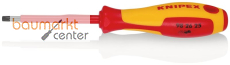 KNIPEX 98 26 25 Schraubendreher f�r Torx�-Schrauben isolierender Mehrkomponenten-Griff, VDE-gepr�ft br�niert 185 mm
