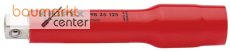 KNIPEX 98 35 125 Verl�ngerung mit Innen- / Au�envierkant 3/8" 125 mm