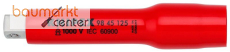KNIPEX 98 45 125 Verl�ngerung mit Innen- / Au�envierkant 1/2" 125 mm