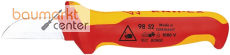 KNIPEX 98 52 Kabelmesser isolierender Mehrkomponenten-Griff, VDE-gepr�ft 190 mm