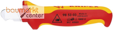KNIPEX 98 53 03 Abmantelungsmesser isoliert mit Mehrkomponenten-H�llen, VDE-gepr�ft 170 mm