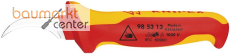 KNIPEX 98 53 13 Abmantelungsmesser isolierender Mehrkomponenten-Griff, VDE-geprüft 190 mm KNIPEX 98 53 13 Abmantelungsmesser isolierender Mehrkomponenten-Griff, VDE-geprüft 190 mm