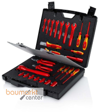 KNIPEX 98 99 12 Standardkoffer 26-teilig 385 mm