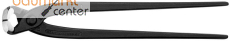 KNIPEX 99 00 300 Monierzange (Rabitz- oder Flechterzange) schwarz atramentiert 300 mm KNIPEX 99 00 300 Monierzange (Rabitz- oder Flechterzange) schwarz atramentiert 300 mm