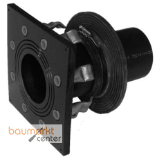 Aliaxis PEWanddurchf.d160 1seitigem Flansch DN150 PN10 gebohrt Duebel V4A Dichtk.NR