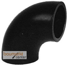 Aliaxis Bogen PE 100 GBE 200mm 90 Grad SDR 33 formgespritzt z.Stumpfschweissen