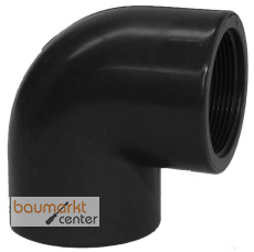 Aliaxis �-Winkel 90Gr. PVC-U GIFV d 32 x 1" PN16 Klebmuffe/Gewindeanschluss