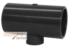 Aliaxis T-St�ck red. PVC-U TRIV d 75 x 32 PN 16 Klebmuffe