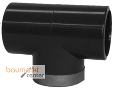 Aliaxis �-T-St�ck 90Gr. PVC-U TIMV d 32 x 1" PN16 Klebmuffe/Gewinde metallringverst.