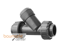Aliaxis PVC-U R�ckschlagventil R2 FKM Verschraubung Gewindemuffe VRUFV-FKM