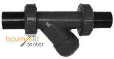 Aliaxis PVC-U Schmutzf�nger d40 FKM Verschr. PE100-LS-Stutzen RVBEV-FKM
