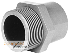 Aliaxis �.-muffennippel ABS AG d63x50x1 1/2 PN10 Klebmuffe/-stutzen KIFA