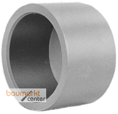 Aliaxis Kappe ABS CIA 90mm mit Klebemuffe