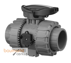 Aliaxis 2-Wege Kugelhahn ABS VKD d50 EPDM Klebmuffe VKDIA-EPDM