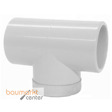 Aliaxis �-T-St�ck PVC-C 90 Gr.d 63xR 2 Metallring Klebmuffe/Gewindestutzen TIMC