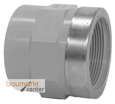 Aliaxis Muffe PVC-C 50mm x 1 1/2" IG f.Heisswasser