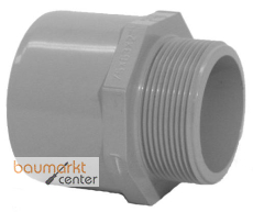 Aliaxis �-Muffennippel PVC-C AG R1 1/2xd50 Klebmuffe/-stutzen n.f.Kunststoffg KIFC