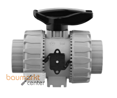 Aliaxis 2-Wege Kugelhahn PVC-C VKD d40 EPDM Klebmuffe VKDIC-EPDM