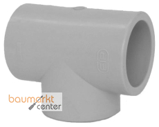Aliaxis T-Stueck PP TIM 90 Grad 75mm zum Muffenschweissen
