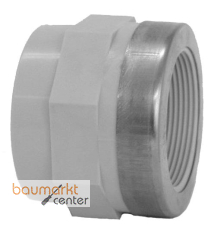 Aliaxis Uebergangsmuffe PP MIMM 20mm x 1/2" mit Schweissenden