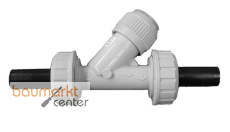Aliaxis Schr�gsitz-R�ckschlagventil PP, PE-LS Stutzen PE 100, SDR 11 VRUBEM/EPDM d 50