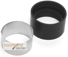 Aliaxis St�tzring f.PE Abfluss d 125 VA �bergang mit Dichtung von PE auf SML-Guss