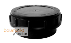 Aliaxis Schraubdeckel f.PE Abfluss d 110 kurz f�r Reinigungsrohr
