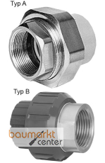 Aliaxis ABS/MS �berg-Verschrau.IG d63xR2 Klebmuff/IG Messing EPDM BIFOA-EPDM