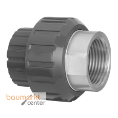 Aliaxis �-Verschr. PVC-U/Ms. BIFOV d75 x 2 1/2 PN 16 IG