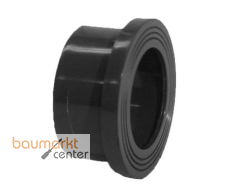 Aliaxis Bundbuchse gerillt PVC-U QRV d 75 PN 16 Klebmuffe