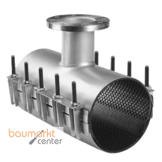 Aliaxis Edelst.schelle m. Flanschabgang 452 d 315-326 / DN 150 EPDM