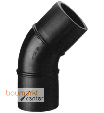 Aliaxis Bogen 45 Gr., lang, PE 100, SDR 33, d 200