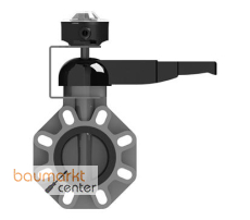 Aliaxis Adapterkit d225 f�r LSQT auf FK Absperrklappe handbet�tigt