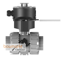 Aliaxis Adapterkit d25 f�r LSQT auf VKD/TKD Kugelhahn handbet�tigt