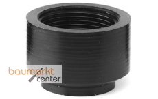 Aliaxis Muffe mit IG f.PE Abfluss d 63/1 1/2" d 63/1 1/2