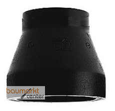 Aliaxis Reduktion PE 100 RBE 225x 140mm SDR 33 formgespritzt z.Stumpfschweissen