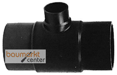 Aliaxis T-Stuecke 90 Gr. reduziert PE 100 SDR 11 TRBE de 110/50