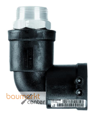 Aliaxis �berg.winkel 90 PEHD/Messing AG WUN 90 d 32 x R 1 1/2 FRIALEN