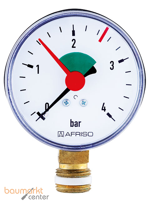 AFRISO Heizungsmanometer HZ 63