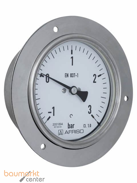 AFRISO Rohrfeder-Industriemanometer