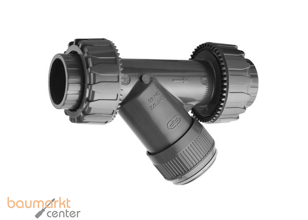 Aliaxis Schmutzf�nger PVC-C d20 FKM Verschraubung Klebemuffe RVUIC-FKM