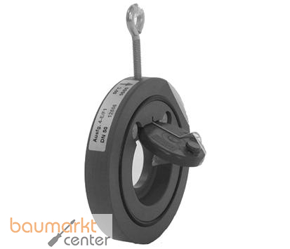 Aliaxis PVC-U R�ckschlagkla. m. VA-Feder d140 CRFV-V-FKM