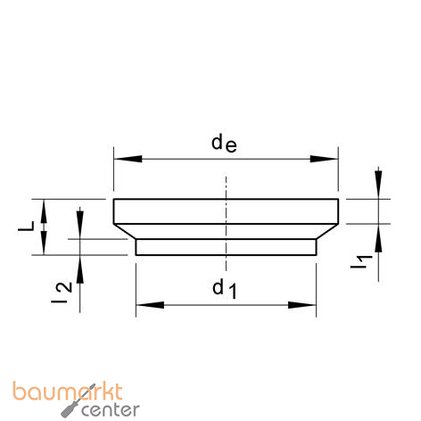 Aliaxis Reduktion zentr. kurz PE100 SDR 17 d 500 x 355 RBE