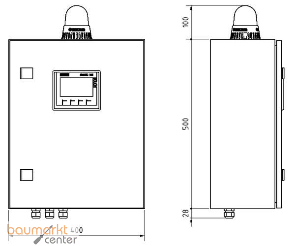 Aliaxis Steuerger�t AKAL 100.16 Doppelrohr