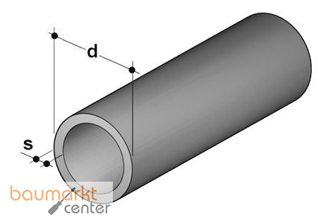 Aliaxis Rohr PVDF SDR 21 PN 16 L = 5 m d 32 x 2,4